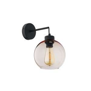 Lampa ścienna Kinkiet CUBUS 4135 TK Lighting 1xE27 15W Szkło Bursztyn