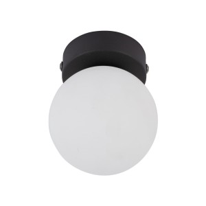 Lampa sufitowa MINI TK Lighting 1xG9 6W szklana biały klosz.