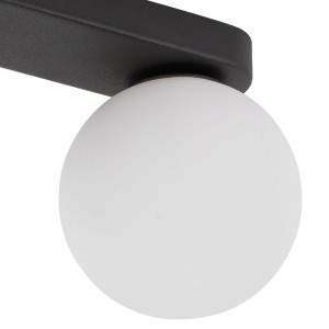 Lampa sufitowa MINI TK Lighting 2xG9 6W Szkło Biały - widok klosza.