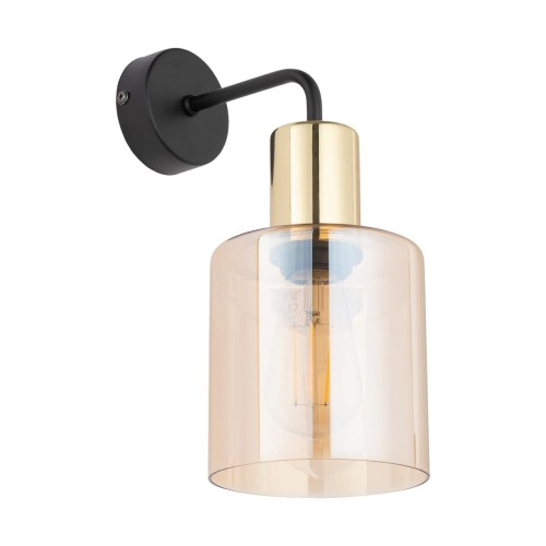 Lampa ścienna Kinkiet SIERRA 6664 TK Lighting 1xE27 15W Szkło Bursztyn