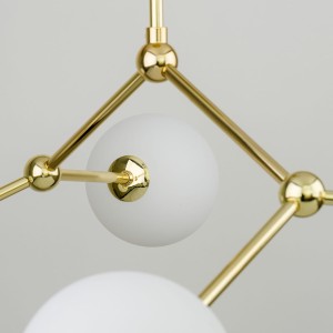 Lampa sufitowa FAIRY TK Lighting 4xG9 6W Szkło Biały.
