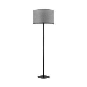 Lampa podłogowa EARTH 5475 TK Lighting 1xE27 15W Tkanina Szaro grafitowy