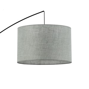 Lampa podłogowa MOBY TK Lighting E27 tkanina zielona.