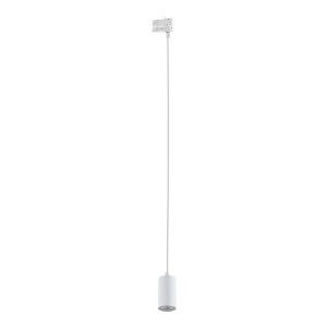 Systemy szynowe TRACER TK Lighting 1xGU10 10W biała lampa wisząca