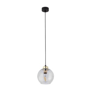 Lampa wisząca DEVI 4646 TK Lighting 1xE27 15W Szkło Transparentny