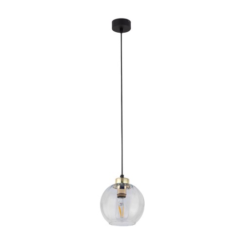 Lampa wisząca DEVI 4646 TK Lighting 1xE27 15W Szkło Transparentny