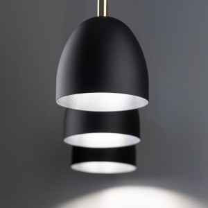 Lampa wisząca NORD TK Lighting 3xE27 15W czarna.