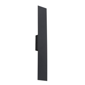 Kinkiet NAVI TK Lighting 2xG9 6W w kolorze czarnym z prostokątnym designem.