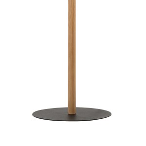 Podstawa lampy podłogowej ECO TK Lighting 1xE27 15W Tkanina Szaro beżowy.