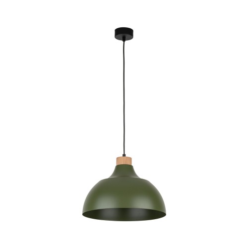 Lampa wisząca CAP 5665 TK Lighting 1xE27 15W Metal Zielony