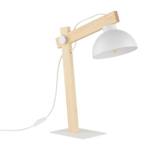Lampka nocna OSLO 5347 TK Lighting 1xE27 15W Metal Biały