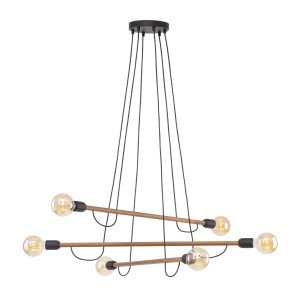 Lampa wisząca HELIX 4950 TK Lighting 6xE27 15W