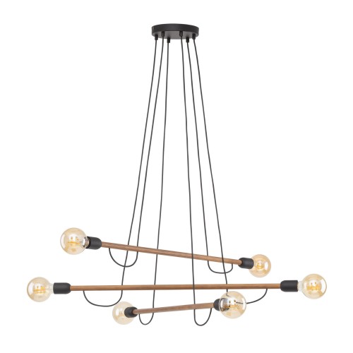 Lampa wisząca HELIX 4950 TK Lighting 6xE27 15W