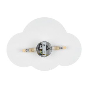 Kinkiet CLOUD TK Lighting 2xG9 6W w kształcie chmury.