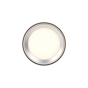 Lampa łazienkowa LANDON Nordlux 1xLED Metal Czarny widok od przodu.