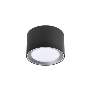 Lampa łazienkowa LANDON Nordlux 1xLED Metal Czarny z widokiem od dołu.