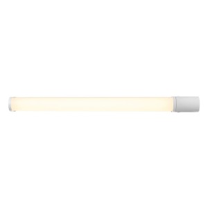 Lampa ścienna MALAIKA Nordlux 1xLED Aluminium Biały - podłużna, nowoczesna lampa o jasnym, białym świetle.