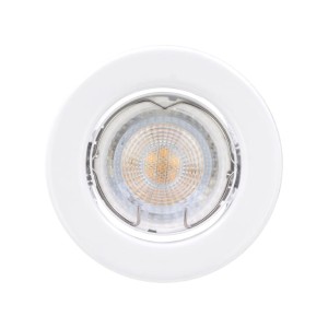 Oprawa podtynkowa CANIS Nordlux 1xGU10 35W Metal Biały frontalny widok.