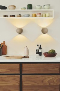 Lampa ścienna BELIR Nordlux 1xG9 5W Metal Brązowy w kuchni.