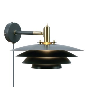 Lampa ścienna BRETAGNE Nordlux 1xG9 25W Metal Szary.