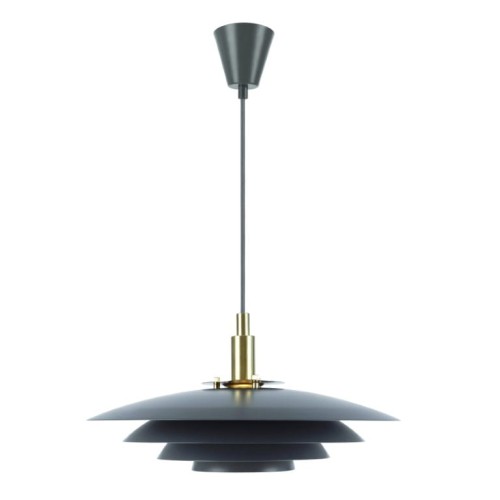 Lampa wisząca BRETAGNE 39489910 Nordlux 1xG9 25W Metal Szary