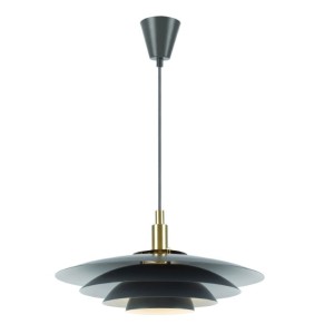 Lampa wisząca BRETAGNE Nordlux 1xG9 25W Metal Szary.