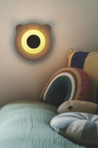 Lampa ścienna BRUNABEAR 2312951018 Nordlux 1xE14 25W Metal Brązowy
