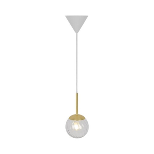 Lampa wisząca CHISELL 2312053035 Nordlux 1xE14 25W Metal Mosiądz