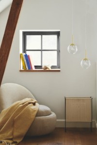 Lampa wisząca CHISELL Nordlux 1xE14 25W Metal Mosiądz z okrągłym kloszem.