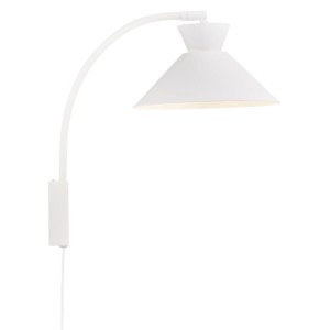 Lampa ścienna DIAL Nordlux 1xE27 40W Metal Biały