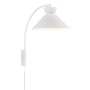 Lampa ścienna DIAL Nordlux 1xE27 40W Metal Biały