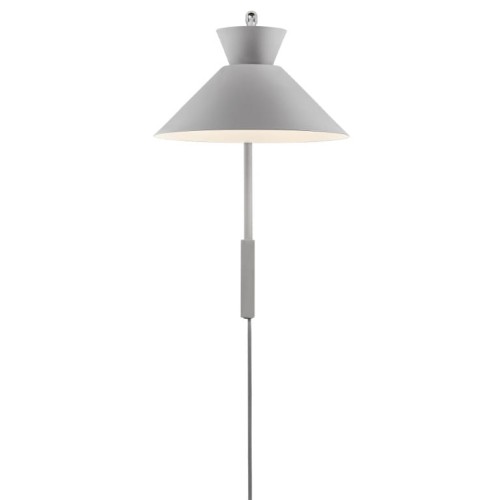 Lampa ścienna DIAL 2213371010 Nordlux 1xE27 40W Metal Szary
