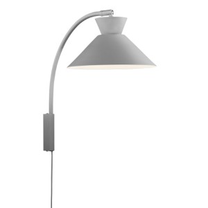 Lampa ścienna DIAL Nordlux 1xE27 40W Metal Szary.