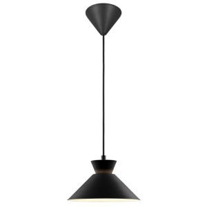 Lampa wisząca DIAL Nordlux czarna metalowa E27 40W