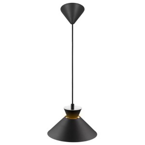 Lampa wisząca DIAL Nordlux 1xE27 40W Metal Czarny.