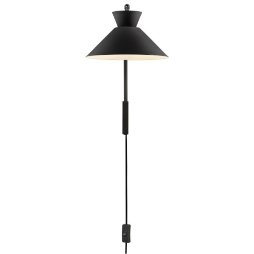 Lampa ścienna DIAL 2213371003 Nordlux 1xE27 40W Metal Czarny