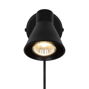 Lampa ścienna EIK Nordlux 1xGU10 35W Metal Czarny.