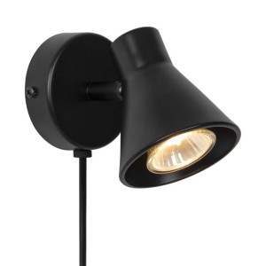 Lampa ścienna EIK Nordlux 1xGU10 35W Metal Czarny.