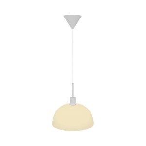 Lampa wisząca ELLEN Nordlux 1xE27 40W Szkło Biały wisząca lampa.