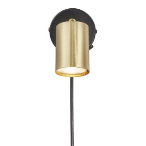 Lampa ścienna EXPLORE Nordlux 1xGU10 35W Metal Mosiądz