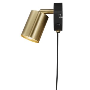 Lampa ścienna EXPLORE Nordlux 1xGU10 35W Metal Mosiądz.