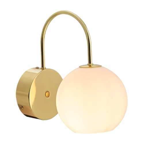 Lampa ścienna FRANCA 2312561035 Nordlux 1xE14 40W Metal Mosiądz