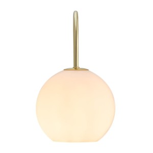 Lampa ścienna FRANCA Nordlux 1xE14 40W Metal Mosiądz, przód widok.