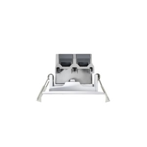 Oprawy podtynkowa FREMONT Nordlux 1xLED Metal Biały widok od spodu.