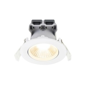 Oprawy podtynkowa FREMONT Nordlux 1xLED Metal Biały, żarówka ledowa biała.