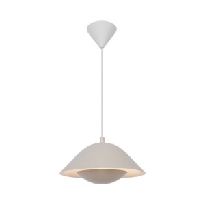 Lampa wisząca FREYA Nordlux 1xE27 40W Metal Beżowy.