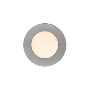 Oprawy podtynkowa LEONIS Nordlux 1xLED, tworzywo sztuczne, szczotkowany nikiel.