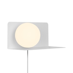 Lampa ścienna LILIBETH Nordlux 1xE14 25W Metal Biały.