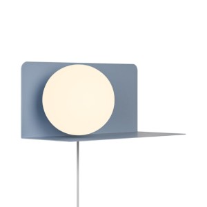 Lampa ścienna LILIBETH Nordlux niebieska 1xE14 25W.