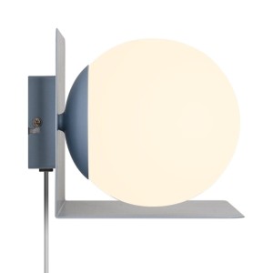 Lampa ścienna LILIBETH Nordlux 1xE14 25W Metal Niebieski.